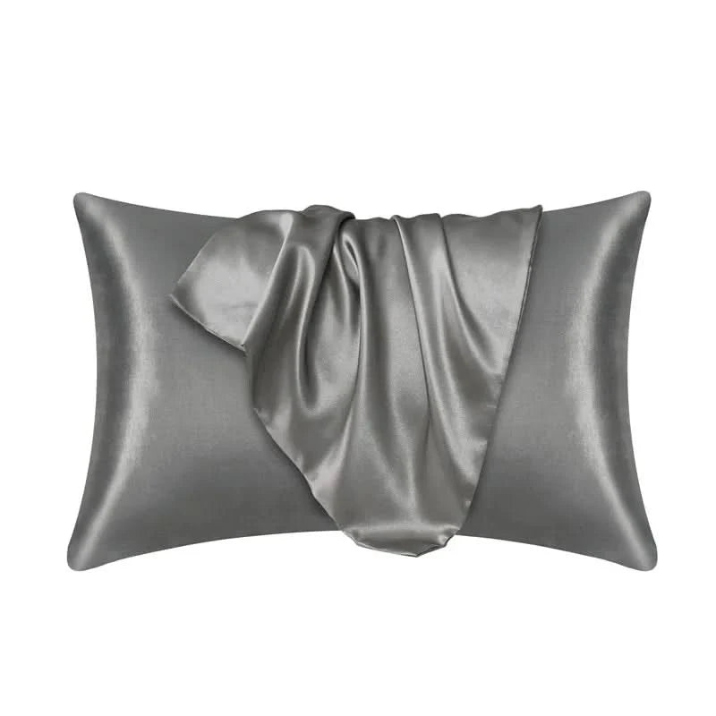 Silk Pillowcase 100% Mulberry Silk 22 Momme Zipper Closure