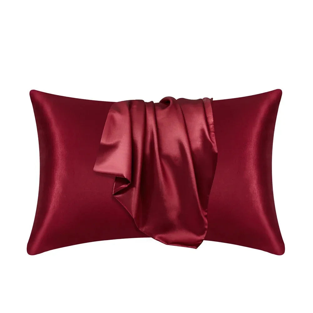 Silk Pillowcase Velvety-Smooth Hair & Skin-Friendly