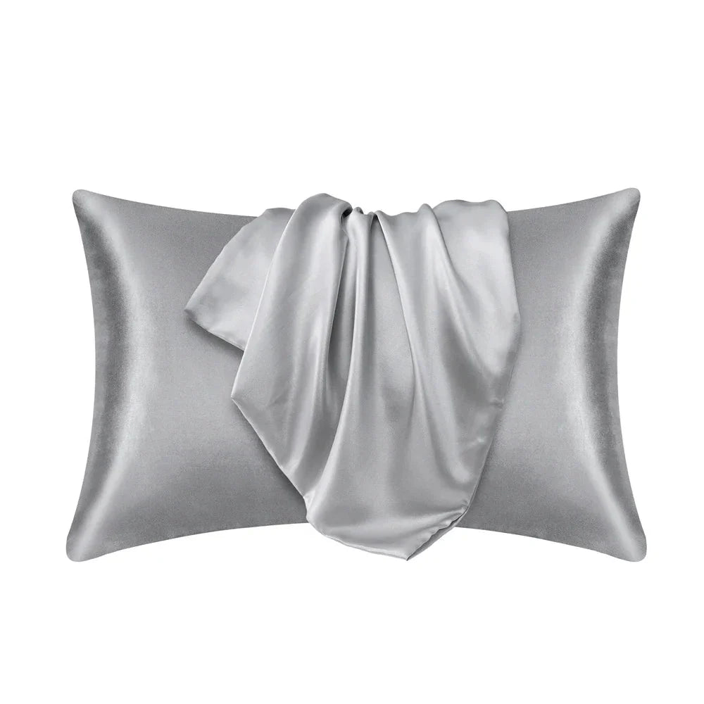 Silk Pillowcase Velvety-Smooth Hair & Skin-Friendly