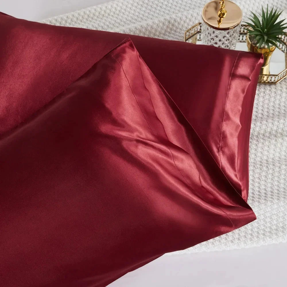 Silk Pillowcase Velvety-Smooth Hair & Skin-Friendly