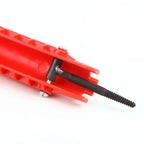 Sink & Faucet Installation Wrench Slim Long-Reach Multiple Adapters