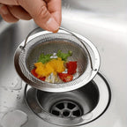 Sink Strainer Fine Mesh Rust-Resistant Handle