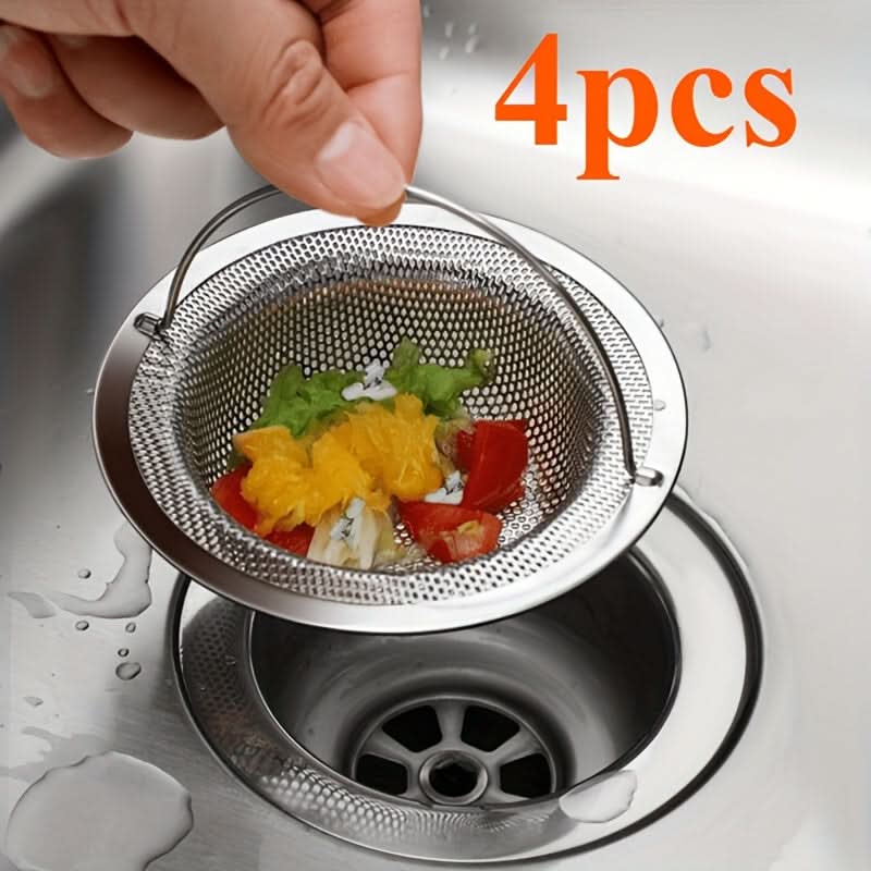 Sink Strainer Fine Mesh Rust-Resistant Handle