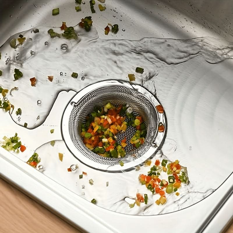 Sink Strainer Fine Mesh Rust-Resistant Handle