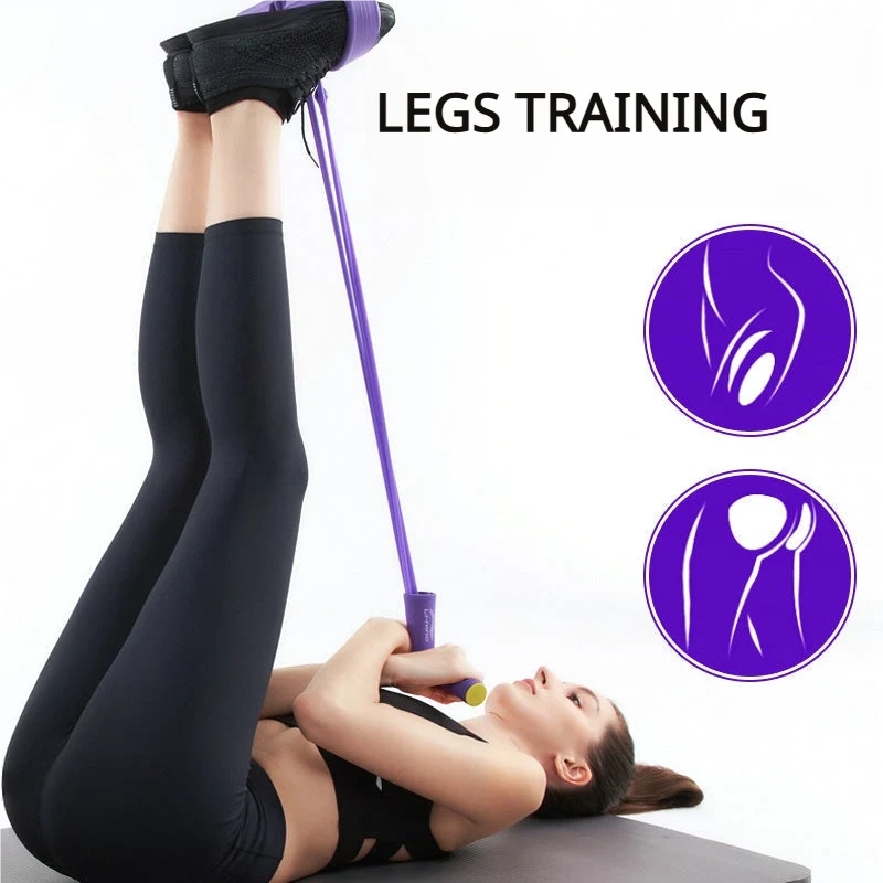 Sit-Up Trainer Compact Non-Slip Pedals & Foam Handles