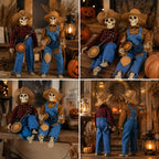 Skeleton Figure Motion-Activated Banjo & LED Lights