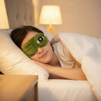 Sleep Mask Plush Padded Light-Blocking Adjustable Strap