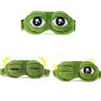 Sleep Mask Plush Padded Light-Blocking Adjustable Strap
