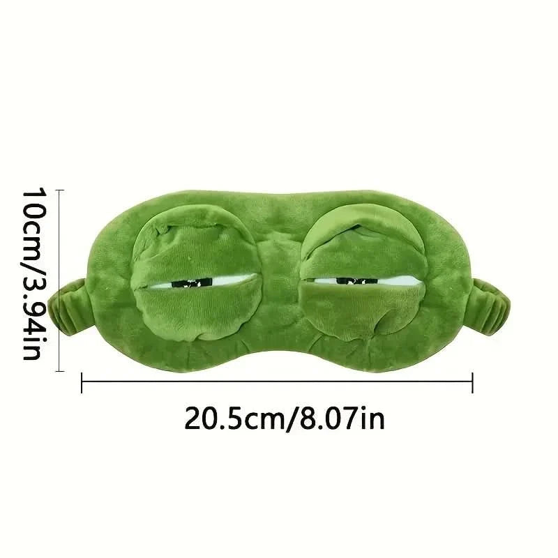 Sleep Mask Plush Padded Light-Blocking Adjustable Strap