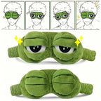 Sleep Mask Plush Padded Light-Blocking Adjustable Strap