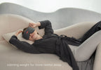 Sleep Mask Weighted Light-Blocking Adjustable Fit