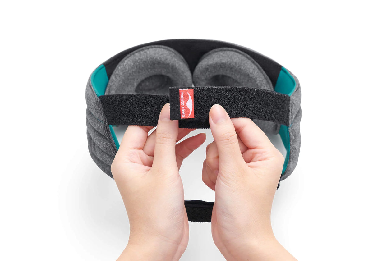 Sleep Mask Weighted Light-Blocking Adjustable Fit