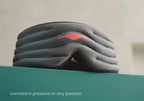 Sleep Mask Weighted Light-Blocking Adjustable Fit