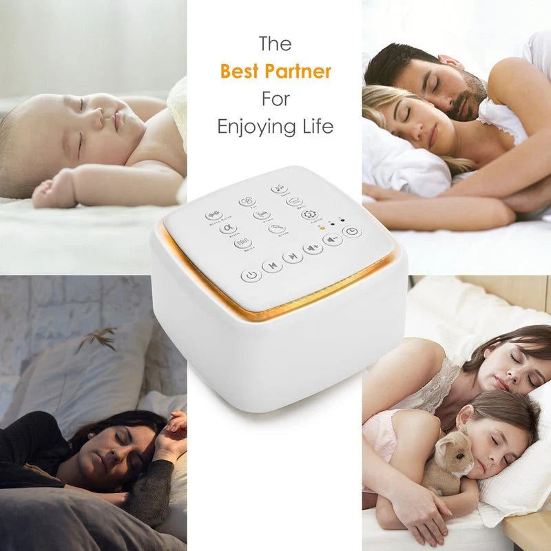 Sleep Sound Machine White Noise & Nature Sounds 12-Hour Battery