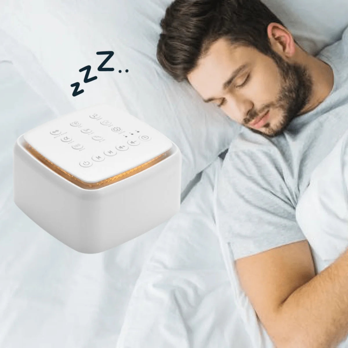 Sleep Sound Machine White Noise & Nature Sounds 12-Hour Battery