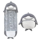 Sleeping Bag Plush Toy 2-In-1 Machine Washable