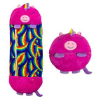 Sleeping Bag Plush Toy 2-In-1 Machine Washable