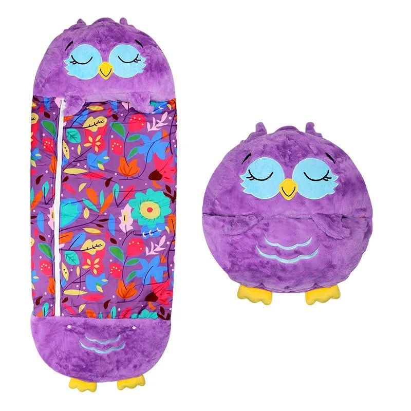 Sleeping Bag Plush Toy 2-In-1 Machine Washable