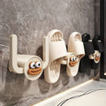 Slipper Holder Wall-Mounted Adhesive Drainage