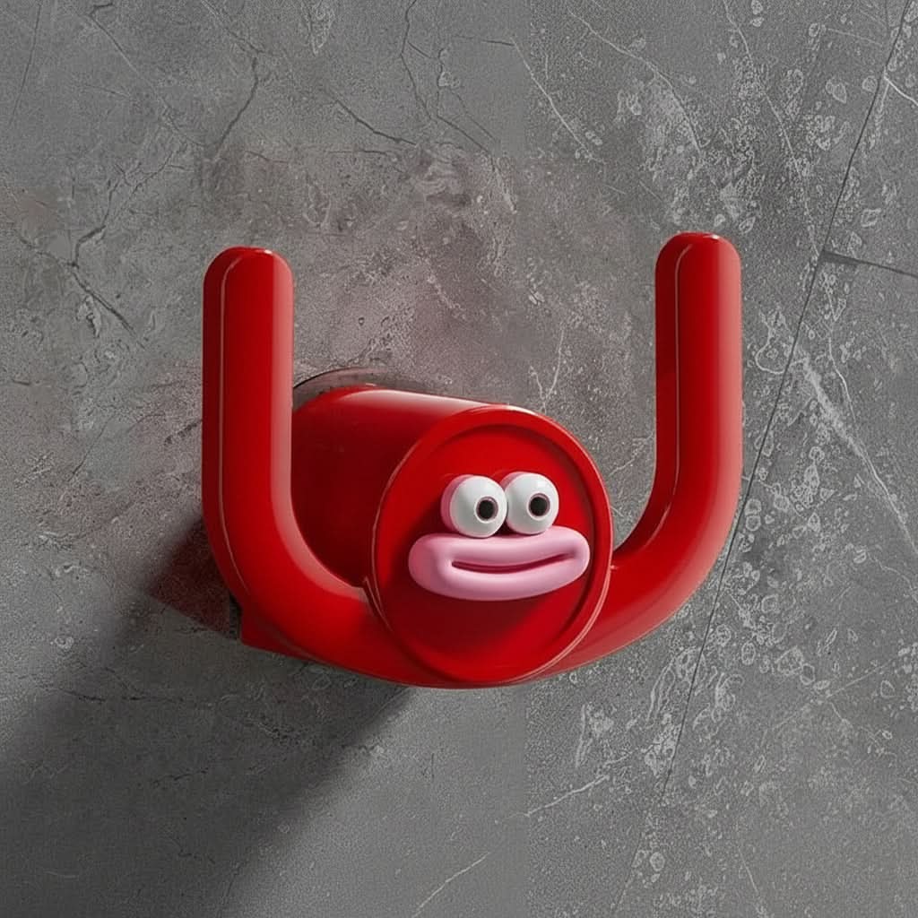 Slipper Holder Wall-Mounted Adhesive Drainage