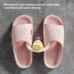Slipper Holder Wall-Mounted Adhesive Drainage