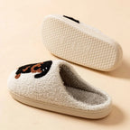 Slippers Cotton Dachshund Design Warmth for Winter