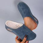 Slippers Orthopedic Support Fleece-Lined Non-Slip Sole