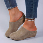 Slippers Orthopedic Support Fleece-Lined Non-Slip Sole