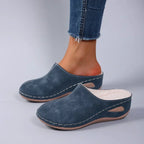 Slippers Orthopedic Support Fleece-Lined Non-Slip Sole