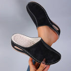 Slippers Orthopedic Support Fleece-Lined Non-Slip Sole
