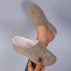 Slippers Orthopedic Support Fleece-Lined Non-Slip Sole