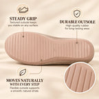 Slippers Plush-Lined Arch Support Cushioned Sole