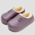Slippers Waterproof Plush Lined Non-Slip Sole