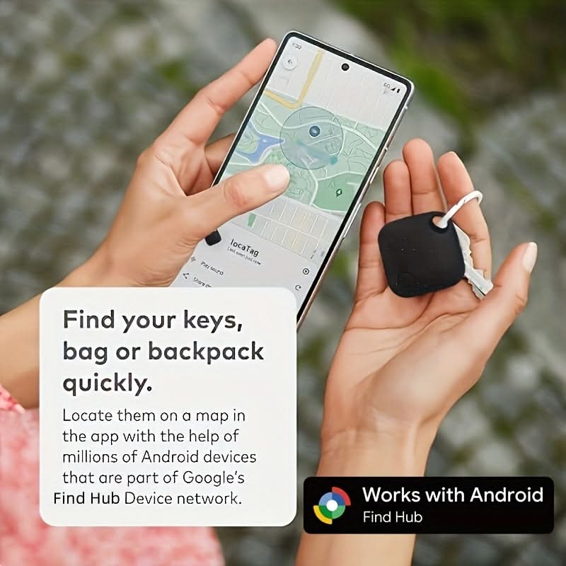 Smart Tracker Android Compatible Compact Replaceable Battery