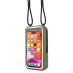 Smartphone Case Waterproof Silicone Adjustable Strap