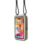 Smartphone Case Waterproof Silicone Adjustable Strap