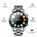 Smartwatch 4G Cellular Calling GPS Health Tracking