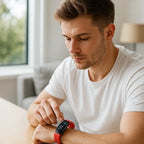 Smartwatch ECG Heart Rate & Blood Pressure Monitoring Sleep Tracking
