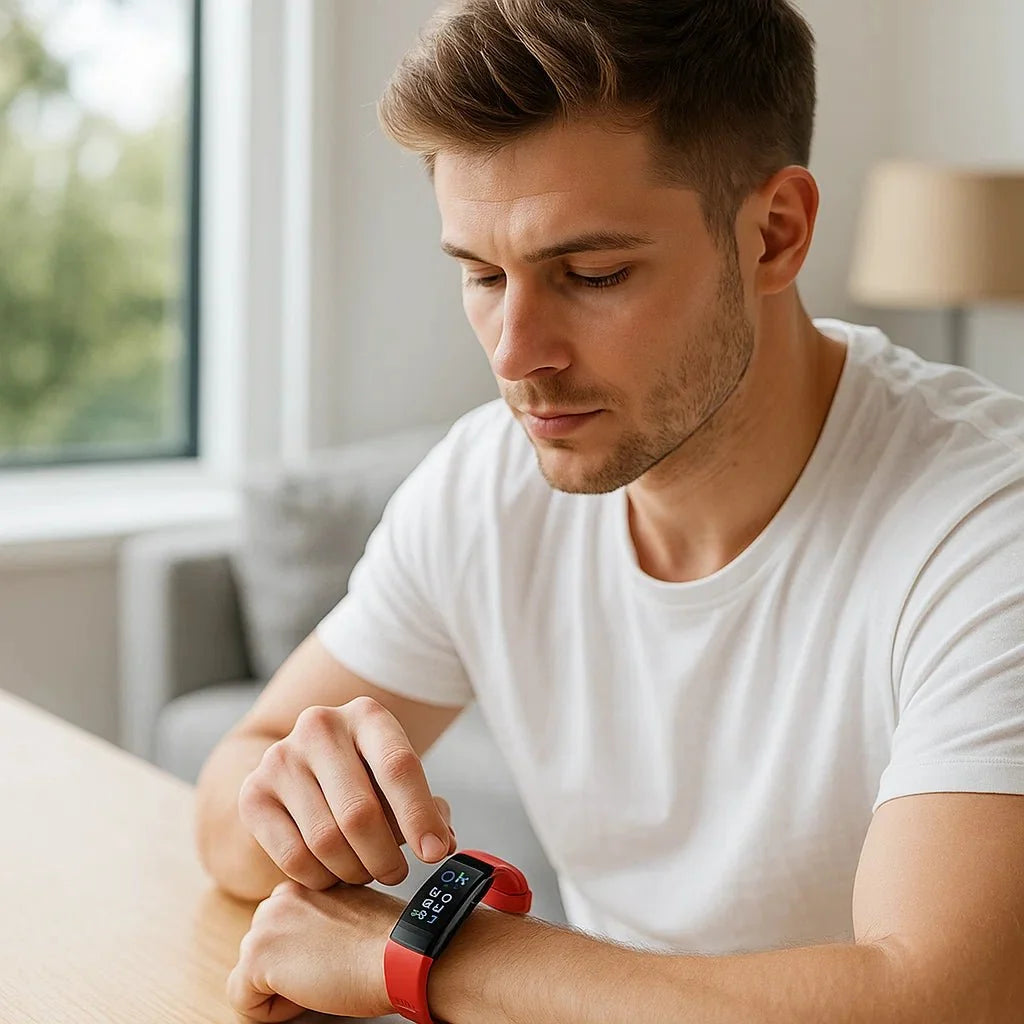 Smartwatch ECG Heart Rate & Blood Pressure Monitoring Sleep Tracking