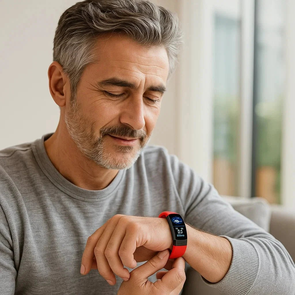 Smartwatch ECG Heart Rate & Blood Pressure Monitoring Sleep Tracking