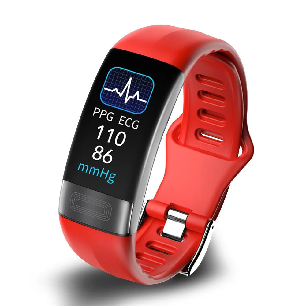 Smartwatch ECG Heart Rate & Blood Pressure Monitoring Sleep Tracking