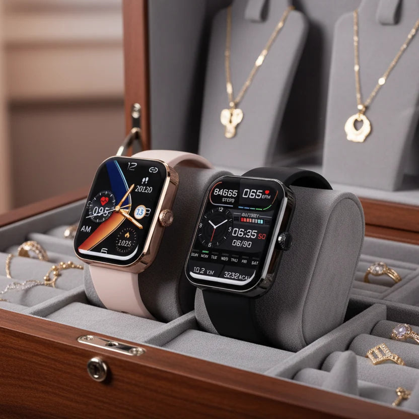 Smartwatch Heart Rate & Sleep Tracking 50+ Sports Modes