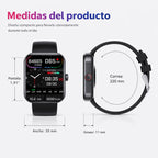 Smartwatch Heart Rate & Sleep Tracking 50+ Sports Modes