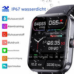 Smartwatch Needle-Free Glucose Monitoring 5-Day Battery Life