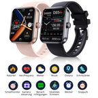 Smartwatch Needle-Free Glucose Monitoring 5-Day Battery Life