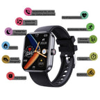 Smartwatch Needle-Free Glucose Monitoring 5-Day Battery Life