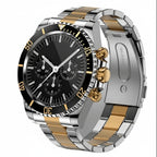 Smartwatch Titanium GPS Health Tracking 328-Foot Water-Resistant