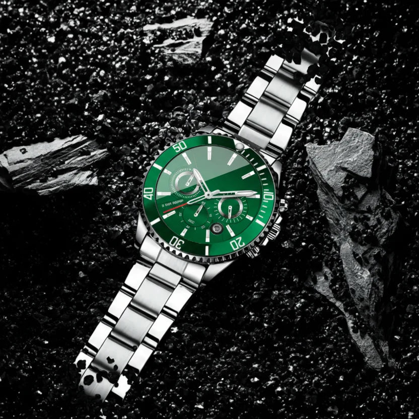 Smartwatch Titanium GPS Health Tracking 328-Foot Water-Resistant