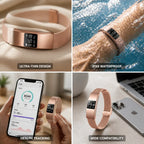Smartwatch Ultra-Thin Waterproof Activity & Sleep Tracking