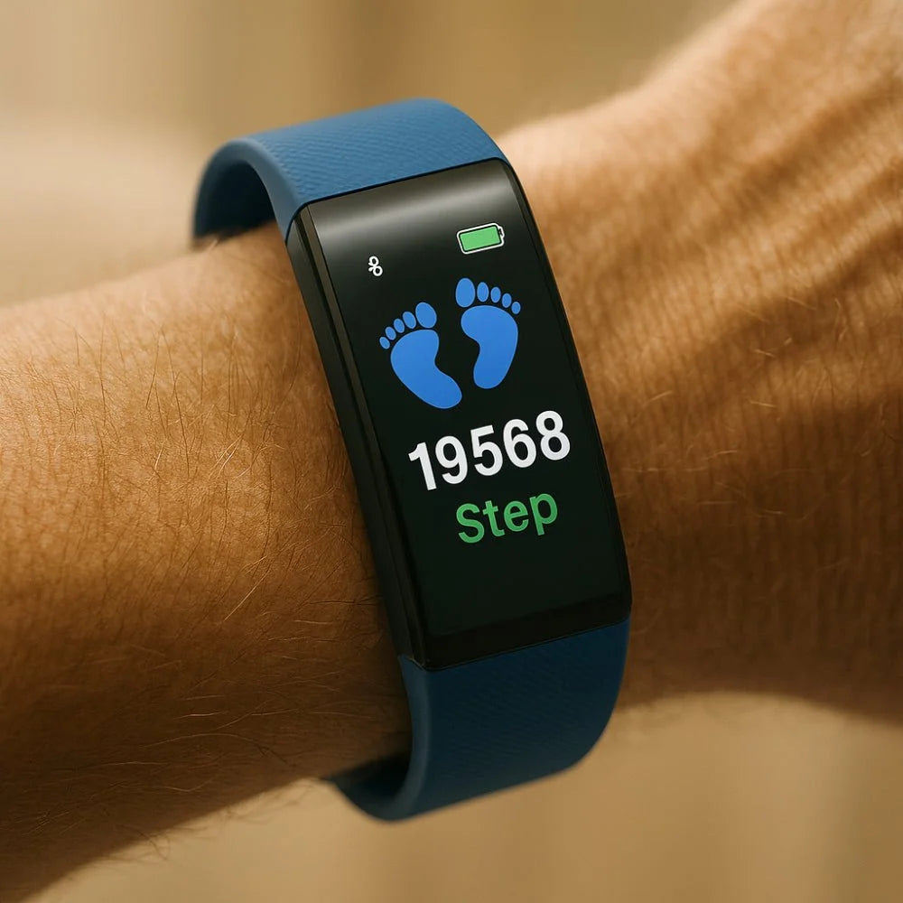 Smartwatch for Seniors Health Monitoring Easy-to-Use Design